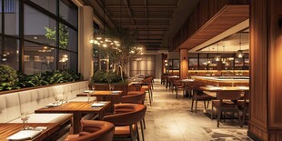 轻奢西餐厅