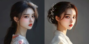 仙气清冷少女壁纸图片