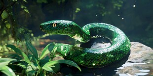 动物翠青蛇