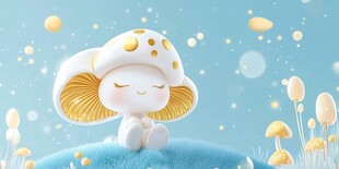 蘑菇拟人形象设计