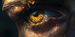 金色眼睛眼界世界