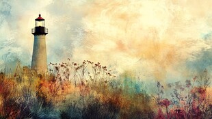 唯美意境装饰画