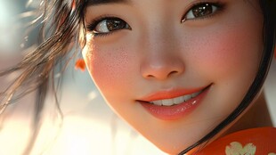写实人物插画