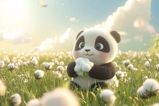 卡通熊猫壁纸