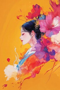 花神插画