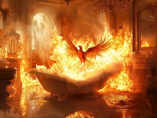 火鸟火凤神火圣火凤凰