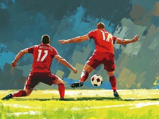 利物浦插画利物浦手绘