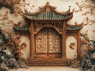 新中式小场景