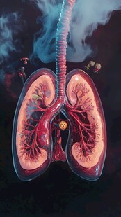 人体肺部