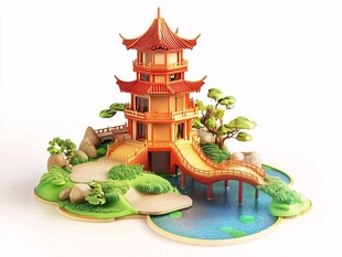 3d小景