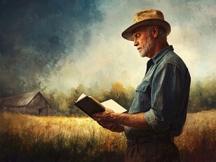 农民读书