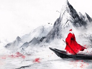 高清古风山水