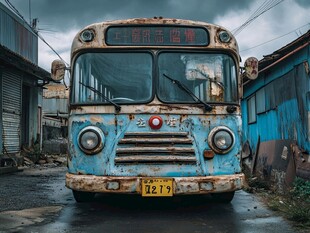 废旧大巴