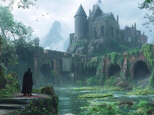 超现实主义的城堡