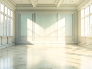 阳光照进室内背景