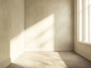 黄色室内暖光太阳光