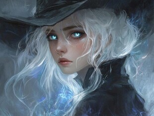 厚涂少女