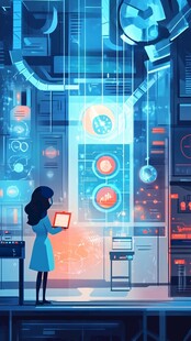 麻省理工学院插画科技