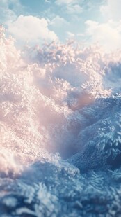 蓝色调意境梦境梦幻