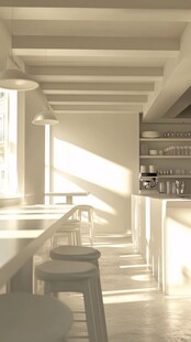 极简主义咖啡馆