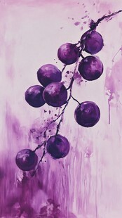 葡萄创意色影