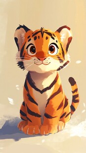 原创萌虎形象