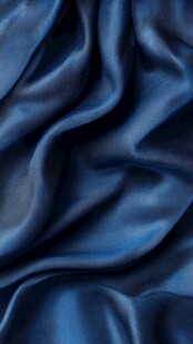 蓝色缎地