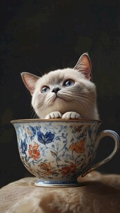 猫咪茶杯