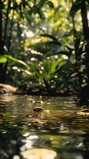 水池小景