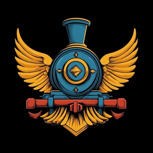 蒸汽火车logo