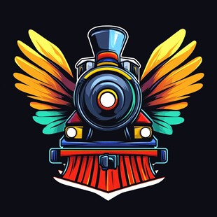 蒸汽火车logo
