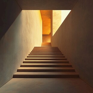 台阶楼梯场景图