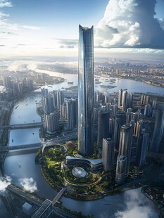 世茂天际中心地标建筑