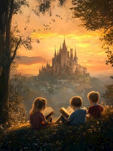 梦幻童话书主题