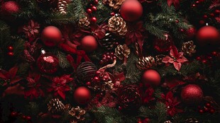 壁纸圣诞节素材