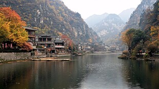 神女峰景区秋色