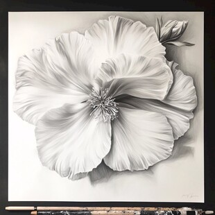 3d立体花装饰画