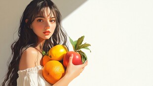 唯美女孩壁纸