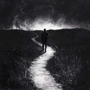 孤独的灵魂插画