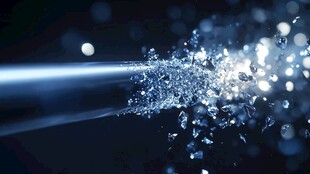 发散发射科技光线