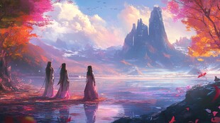 古风人物大场景