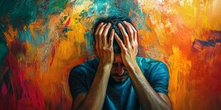 彩色图像情绪紧张