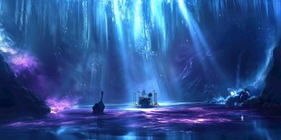 梦幻后幕背景素材