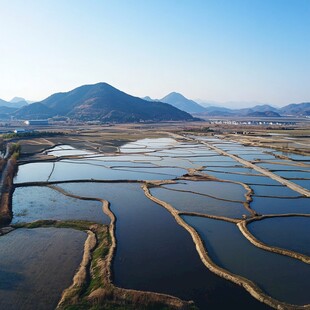 北岐滩涂高清全景