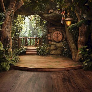 童话森林主题场景