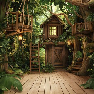 童话森林主题场景