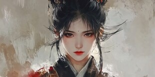 板绘人像