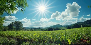 高清大画幅田园风光