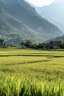 高清乡村稻天