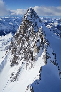 瑞士雪朗峰山顶风景